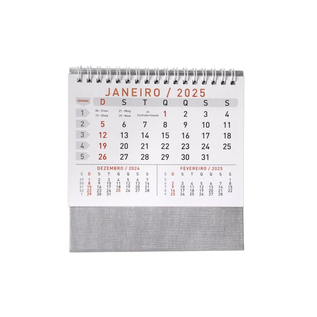 Calendário De Mesa 2025