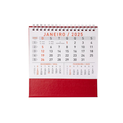 Calendário De Mesa 2025
