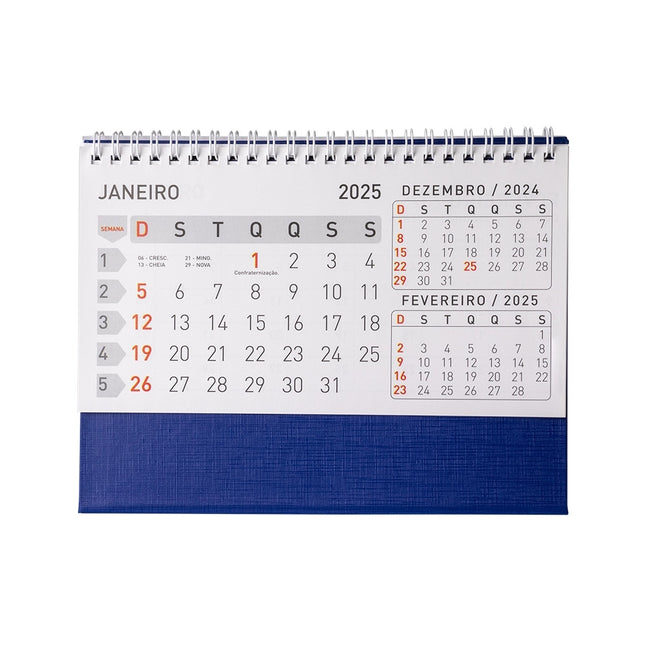 Calendário De Mesa 2025