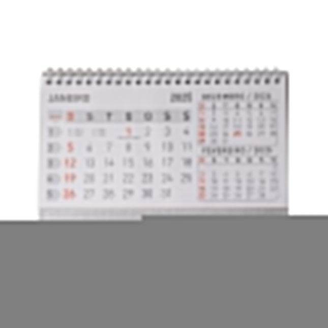 Calendário De Mesa 2025