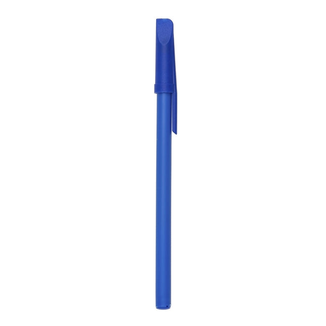 Caneta Plástica Esfero Com Tampa