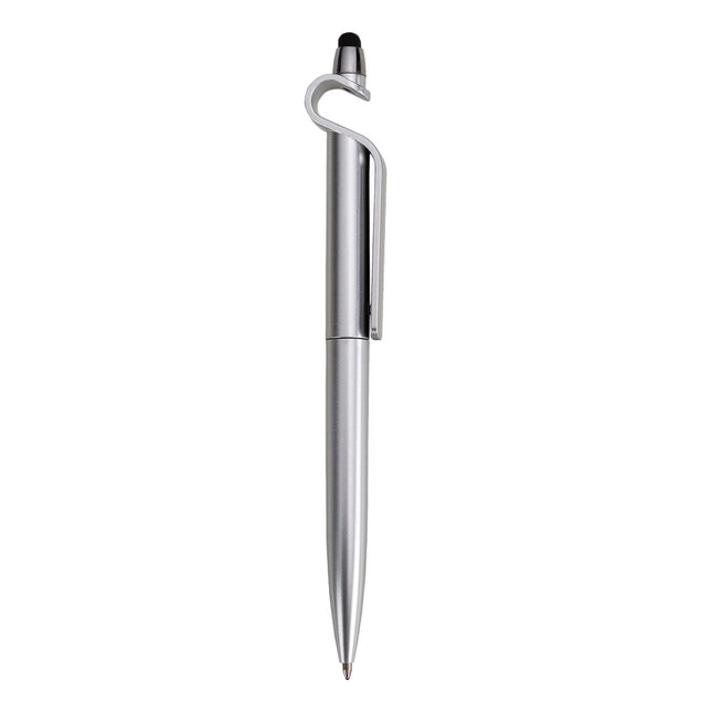 Caneta Plástica Com Suporte E Touch