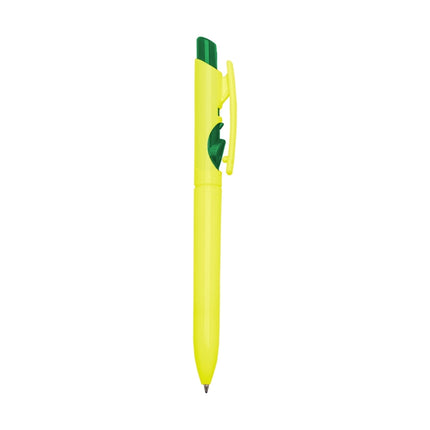 Caneta Plástica Leitosa