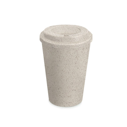 Copo Fibra De Arroz Com Tampa 450Ml