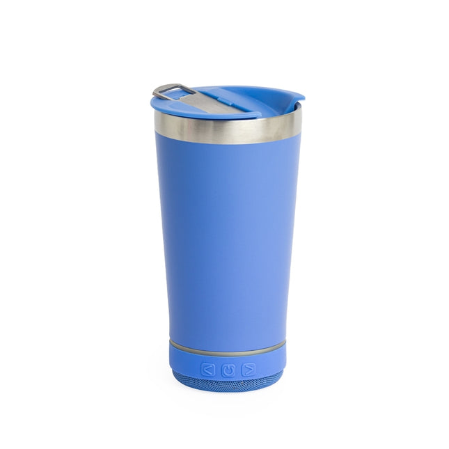 Copo Térmico 400Ml Com Caixa De Som