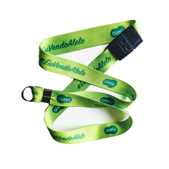 Cordão para Crachá com Trava de Segurança
