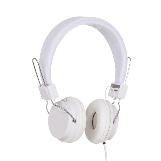 Fone De Ouvido Estéreo Com Microfone   (Produto Apresenta Pequenos Riscos E Manchas) - O@13186-Bco