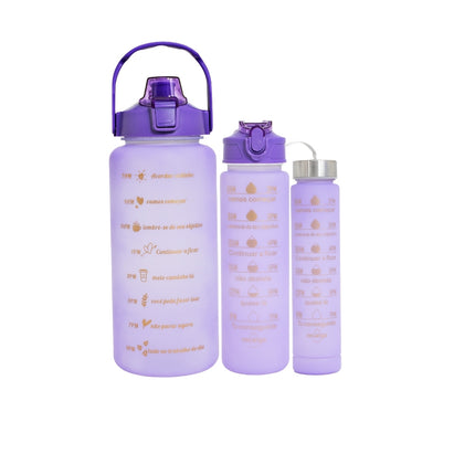 Kit 3 Garrafas