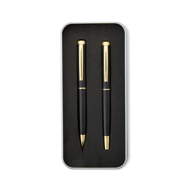 Kit Caneta Esferográfica E Roller