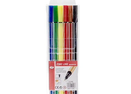 Kit Canetinhas Coloridas Com 6