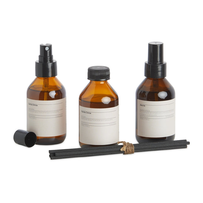 Kit Com 3 Aromas P/ Ambientes Vanilla Cítrica