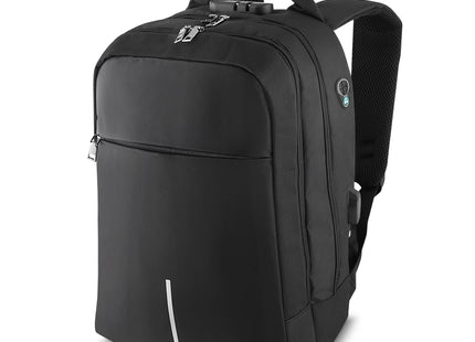 Mochila Com Cadeado Segredo - 14185-Pre/Pre