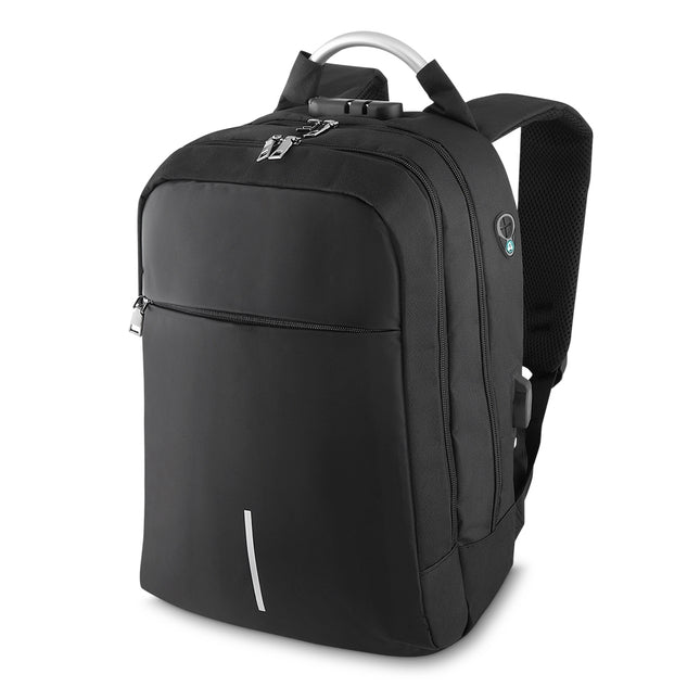 Mochila Com Cadeado Segredo - 14185-Pre/Pre