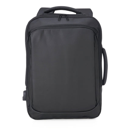 Mochila Couro Sintético Usb 17 Litros - 01901B-Pre
