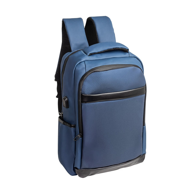 Mochila Couro Sintético Usb 36 Litros