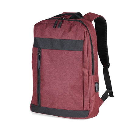 Mochila De Nylon Usb 21L