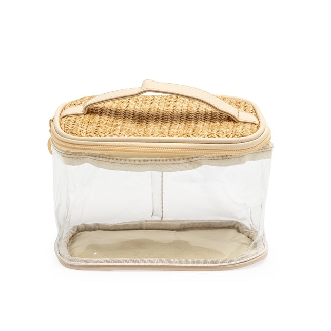 Nécessaire Pvc E Palha - 01708-Tra