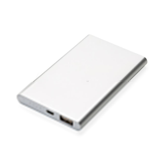 Power Bank Metal Com Indicador Led