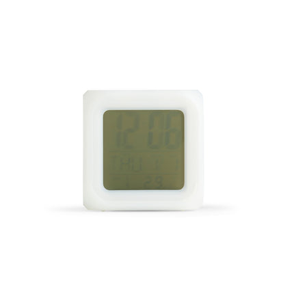 Relógio Digital Led Com Despertador - 08088-Bco