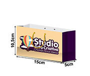 Sacola Com Ilhos Apergaminhado Extra Mini Horizontal