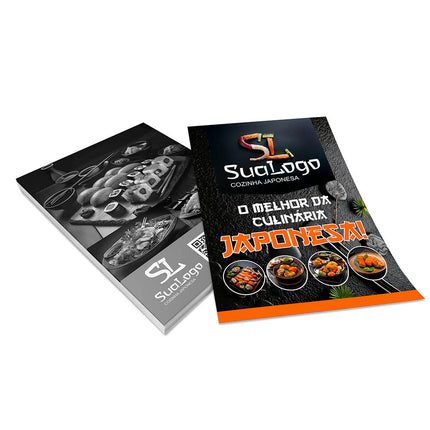 Panfletos, Flyers E Folhetos - Apergaminhado 240G
