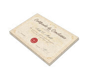Certificados 300X210Mm Reciclato 250G Sem Verniz  4X0