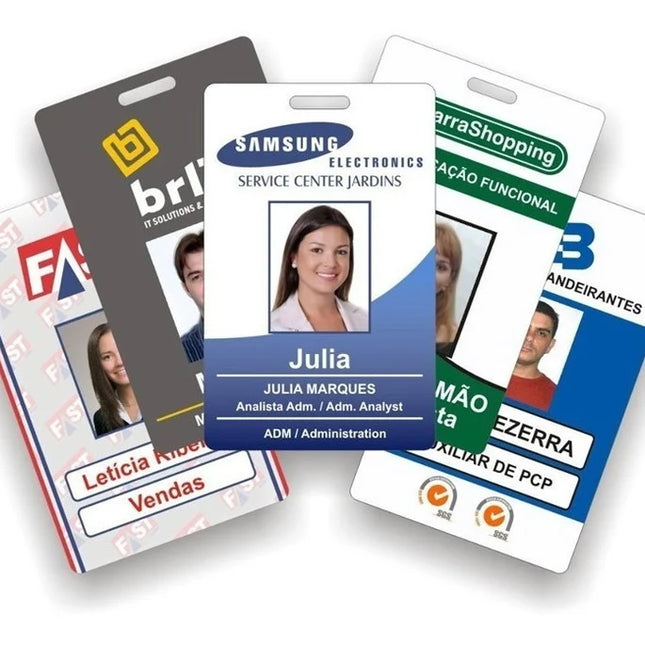 Carteirinha De Pvc 0,76 Mm Personalizada