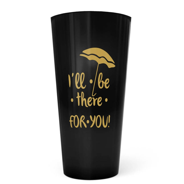 Copos Ecológicos 550Ml  Preto  1X1