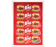 Adesivo De Papel  80G 4X0