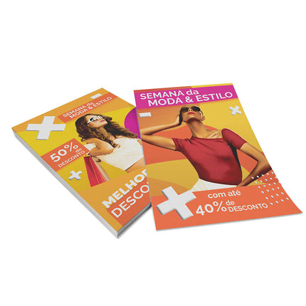 Panfletos, Flyers E Folhetos - Apergaminhado 90G