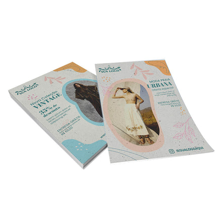 Panfletos, Flyers E Folhetos Reciclato 90G Sem Verniz