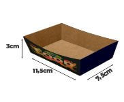 Embalagens Para Delivery Kraft 250G Burrito E Tortilha