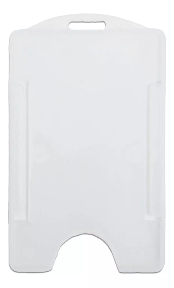 Porta Crachá Rígido Transparente