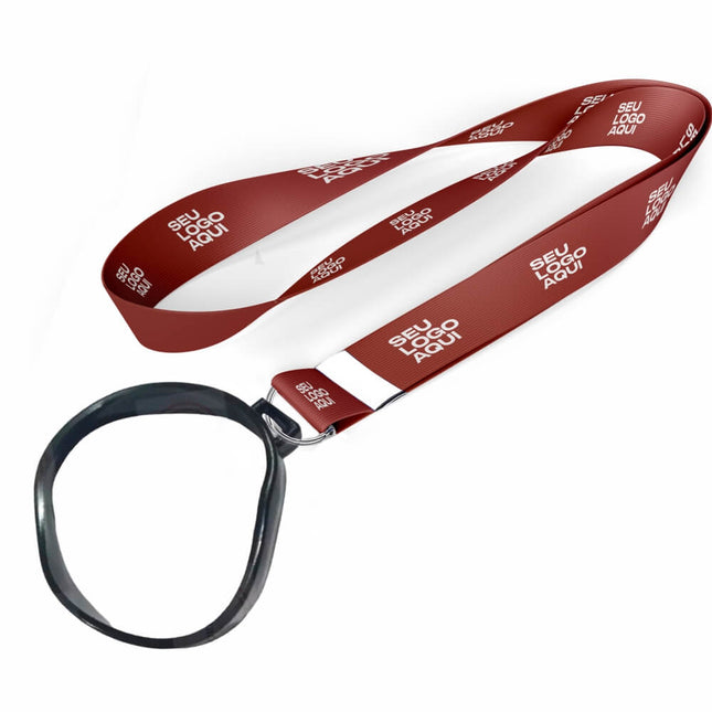 Cordão Tirante Com Clip Pera Ou Alça 20Mm 1200X25Mm  4X4