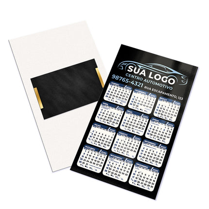 Calendários E Folhinhas 2025 Postais Imantado Simples Supremo 255G Verniz Uv Total Frente  4X0