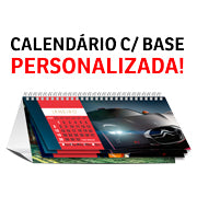 Calendário De Mesa Wire O Com 12 Pág E Base Personalizada Sem Verniz Base E Páginas Couchê 250G  4X4