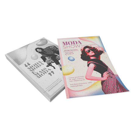 Panfletos, Flyers E Folhetos Reciclato 90G Sem Verniz