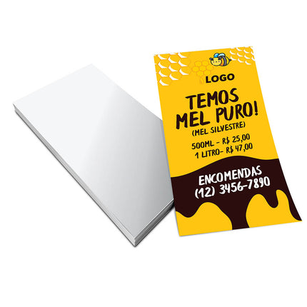 Panfletos, Flyers E Folhetos Couchê 150G Sem Verniz