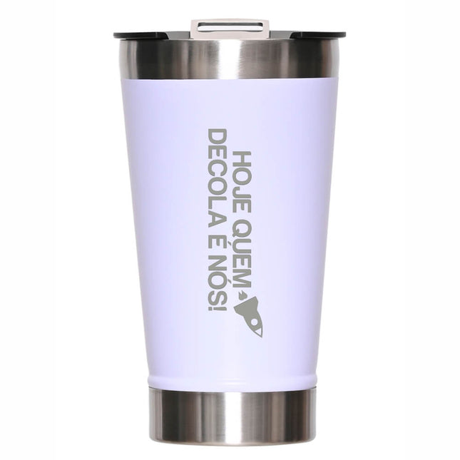 Copos Térmicos Modelo Com Abridor 470Ml