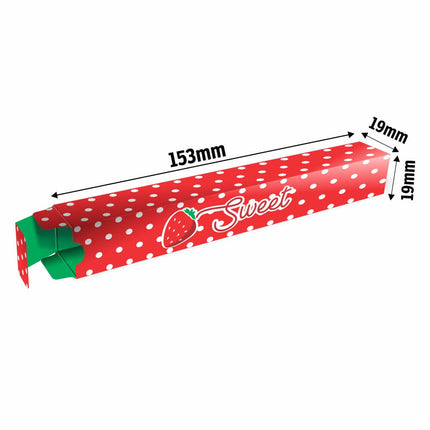 Caixa Para Canetas Couchê 300G  Verniz Uv Total Frente