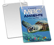 Credencial Couche 300G Clip Jacaré 90X147Mm