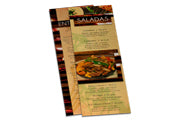Cardápios Descartáveis Reciclato 250G 105X300Mm