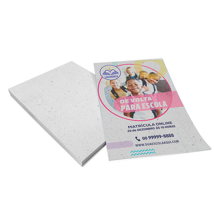 Panfletos, Flyers E Folhetos Reciclato 90G Sem Verniz