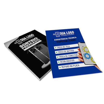 Panfletos, Flyers E Folhetos Couchê 150G Sem Verniz