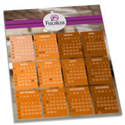 Calendários E Folhinhas 2025 Folhinha De Parede  Couchê 250G Sem Verniz