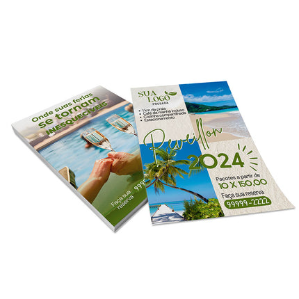 Panfletos, Flyers E Folhetos Couchê 150G Sem Verniz 300X400Mm