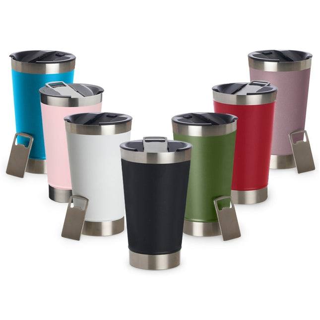 Copo Térmico 500Ml Com Abridor