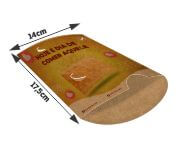 Embalagens Para Delivery Kraft 250G Pastel