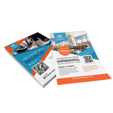 Panfletos, Flyers E Folhetos - Apergaminhado 90G