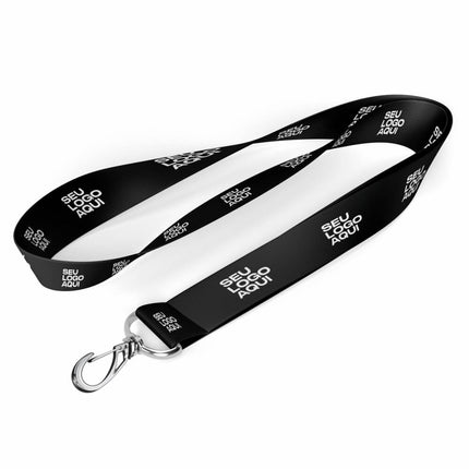 Cordão Com Argola Ou Mosquetão 20Mm 1000X25Mm  4X4